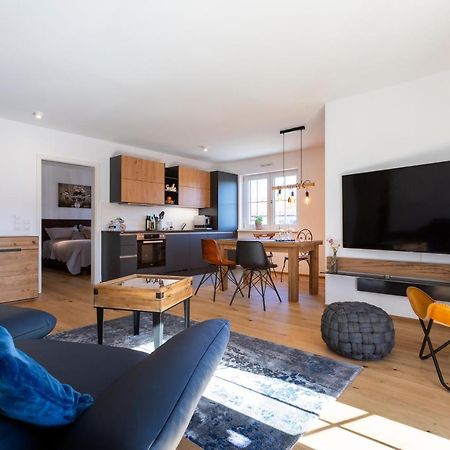 Ad Fontes Suite Mit Bergblick & Sauna Übersee Exterior foto
